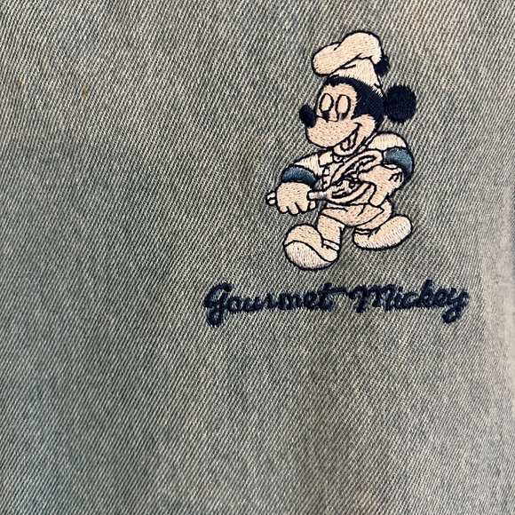 Vintage BBQ Gourmet Chef Mickey Disney Apron Size: OS MSRP: $128 - Picture 3 of 7